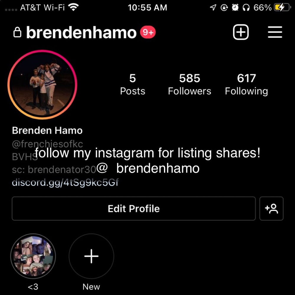 Follow my Instagram for a follow back, and shared listing!!!